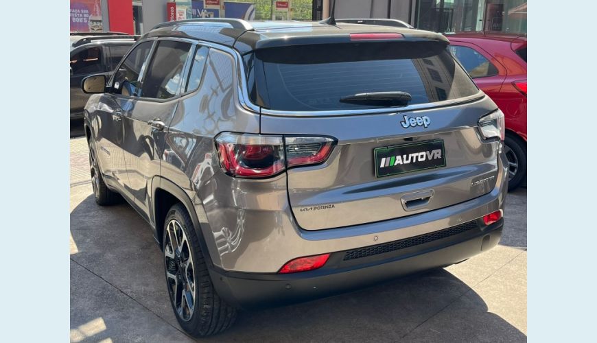 JEEP COMPASS LIMITED 2.0 4X2 FLEX 16V AUT. - CINZA - 2018 Foto 4 (Grande)