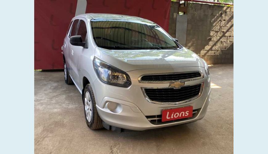 CHEVROLET SPIN LS 5S 1.8 FLEX - PRATA - 2018 Foto 4 (Grande)