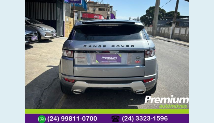 LAND ROVER RANGE ROVER EVOQUE - CINZA - 2014 Foto 4 (Grande)