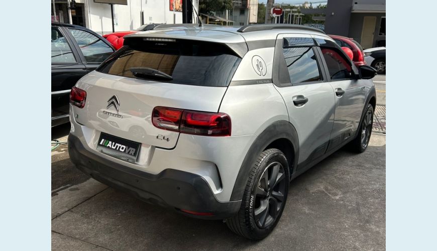 CITROËN C4 CACTUS FEEL 1.6 16V FLEX AUT. - CINZA - 2023 Foto 4 (Grande)