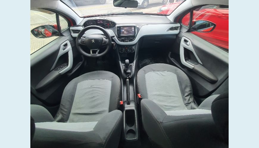 PEUGEOT 208 ACTIVE/ACTIVE PACK 1.5 FLEX 8V 5P - VERMELHO - 2015 Foto 4 (Grande)
