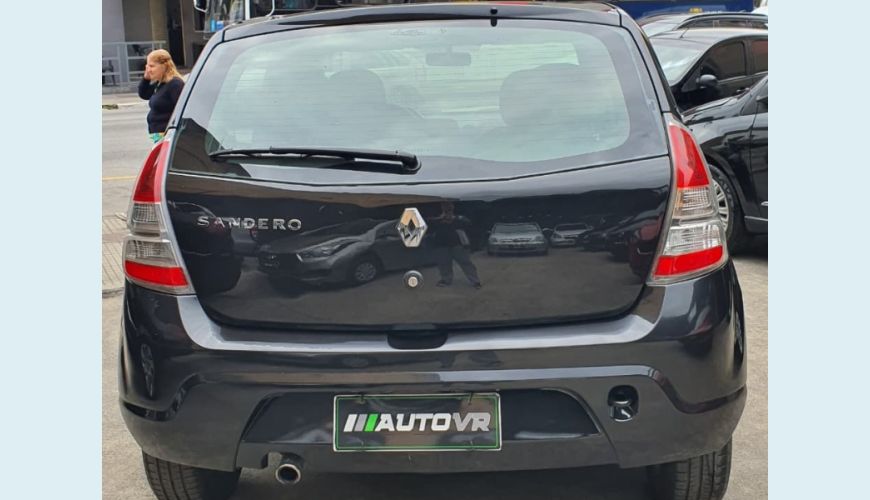 RENAULT SANDERO TECHRUN HI-FLEX 1.0 16V 5P - PRETO - 2014 Foto 4 (Grande)