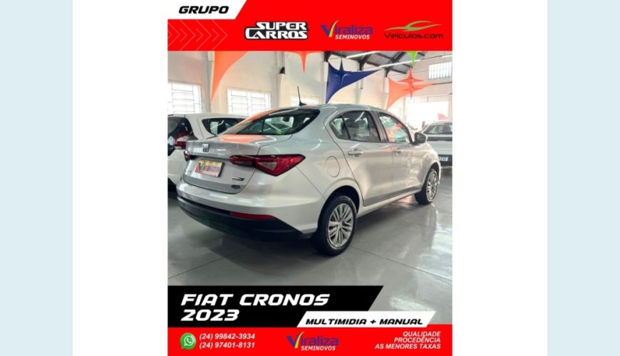 FIAT CRONOS - PRATA - 2023 Foto 4 (Grande)