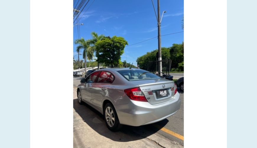 HONDA CIVIC - PRATA - 2014 Foto 4 (Grande)
