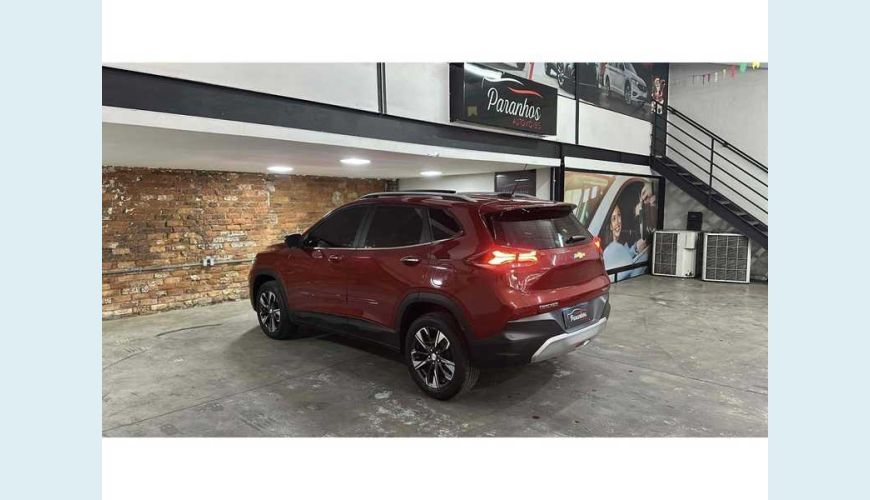 CHEVROLET TRACKER PREMIER 1.2 TURBO AUT. FLEX - VERMELHO - 2021 Foto 4 (Grande)