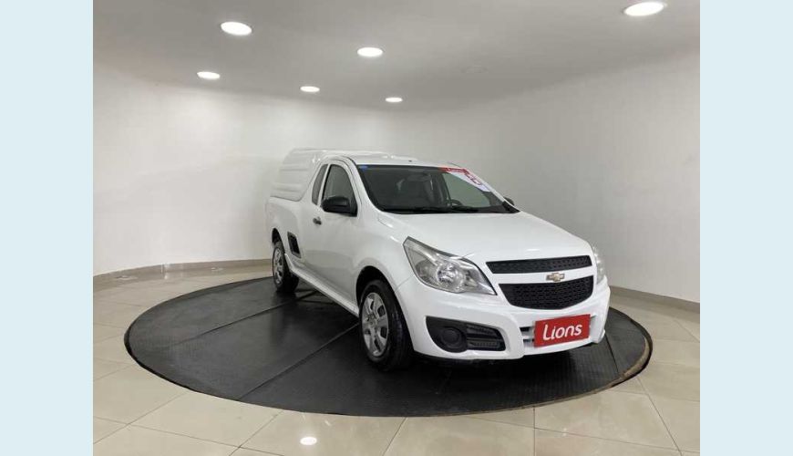 CHEVROLET MONTANA LS 1.4 FLEX - BRANCO - 2018 Foto 4 (Grande)