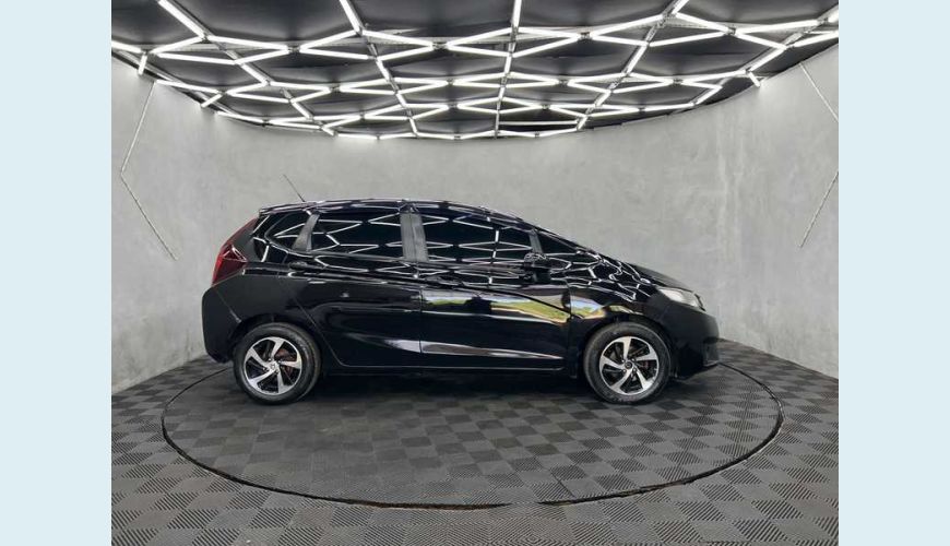 HONDA FIT 1.5 16V LX CVT FLEX - PRETO - 2015 Foto 4 (Grande)