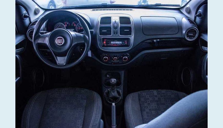 FIAT PALIO ATTRACTIVE 1.0 EVO FLEX - PRATA - 2017 Foto 4 (Grande)