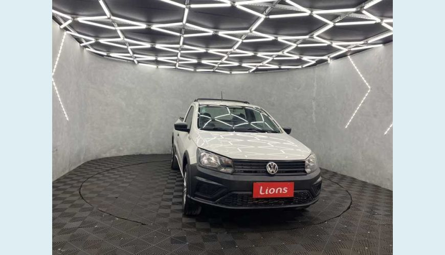 VOLKSWAGEN SAVEIRO ROBUST 1.6 MSI CS FLEX - BRANCO - 2020 Foto 4 (Grande)