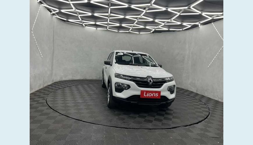 RENAULT KWID ZEN 1.0 12V SCE FLEX - BRANCO - 2024 Foto 4 (Grande)