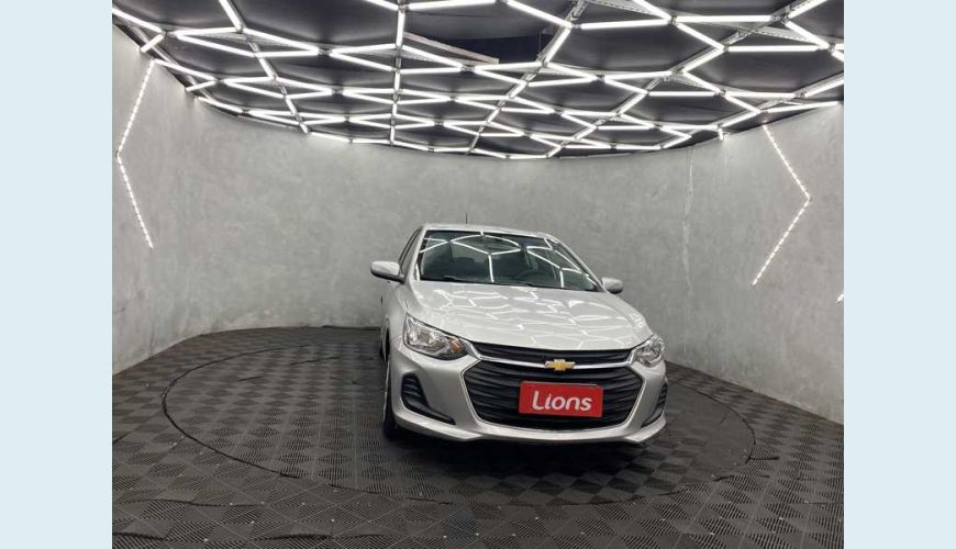 CHEVROLET ONIX LT 1.0 FLEX - PRATA - 2020 Foto 4 (Grande)