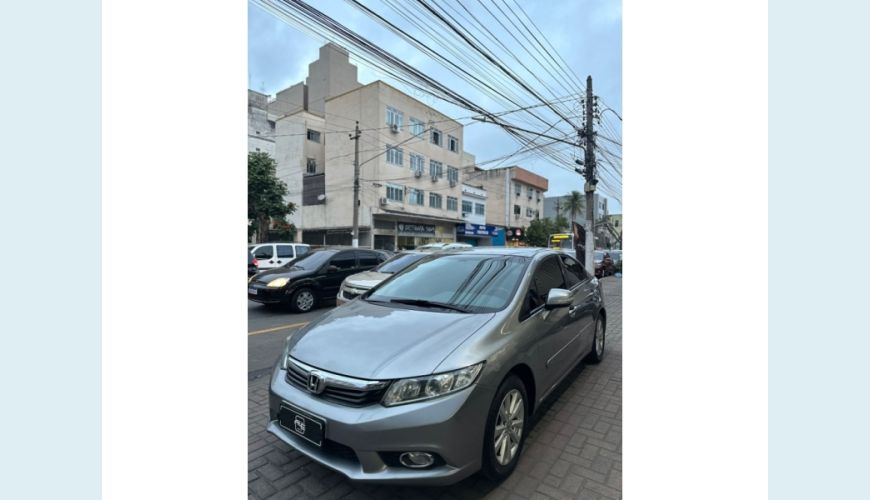 HONDA CIVIC - CINZA - 2014 Foto 4 (Grande)