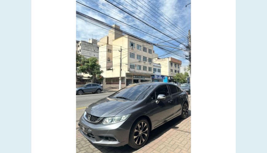HONDA CIVIC - CINZA - 2016 Foto 4 (Grande)