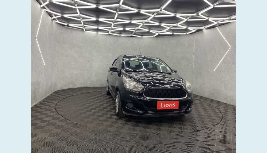 FORD KA SE PLUS 1.0 FLEX - PRETO - 2015 Foto 4 (Grande)
