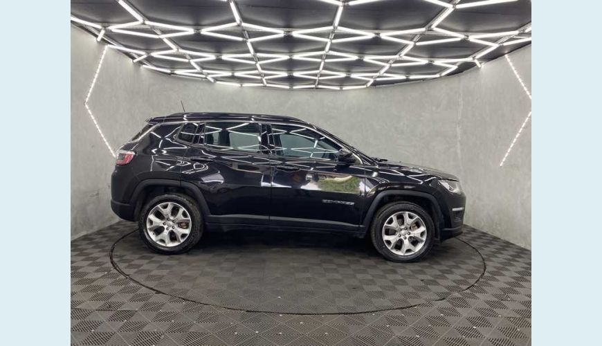 JEEP COMPASS 2.0 LONGITUDE 4X2 AUT. FLEX - PRETO - 2021 Foto 4 (Grande)