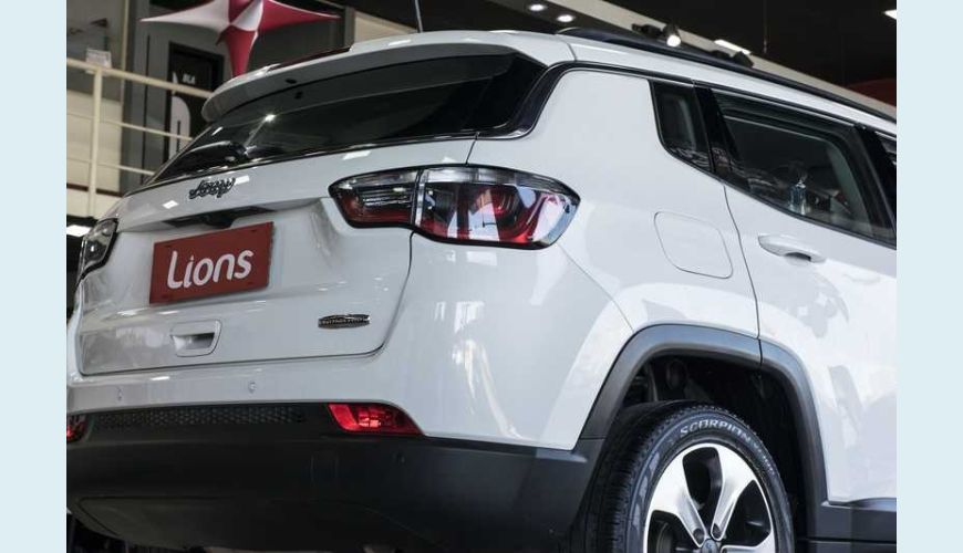JEEP COMPASS 2.0 LONGITUDE 4X2 AUT. FLEX - BRANCO - 2019 Foto 4 (Grande)
