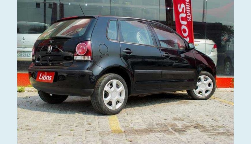 VOLKSWAGEN POLO SEDAN 1.6 8V FLEX - PRETO - 2010 Foto 4 (Grande)