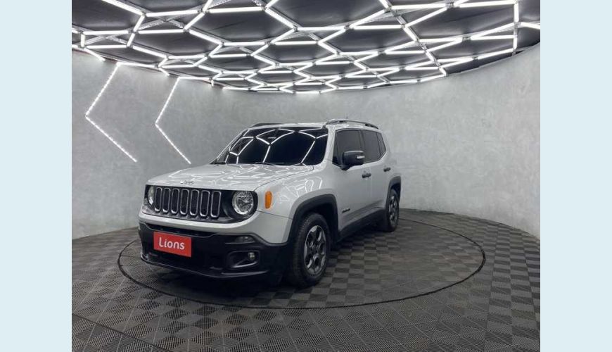 JEEP RENEGADE SPORT 1.8 4X2 AUT. FLEX - PRATA - 2017 Foto 4 (Grande)