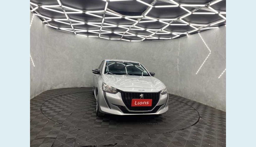 PEUGEOT 208 LIKE 1.6 FLEX - PRATA - 2021 Foto 4 (Grande)