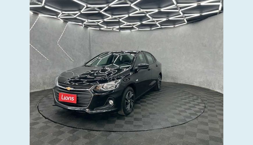CHEVROLET ONIX PLUS LT 1.0 - PRETO - 2024 Foto 4 (Grande)