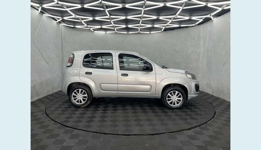 FIAT UNO ATTRACTIVE 1.0 8V FLEX 4P - PRATA - 2020 Foto 4 (Grande)