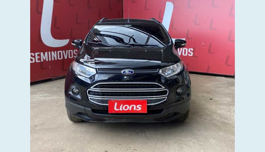 FORD ECOSPORT ECOSPORT FREESTYLE 1.6 16V FLEX - PRETO - 2013 Foto 4 (Grande)