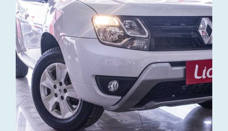 RENAULT DUSTER 1.6 16V DYNAMIQUE FLEX - BRANCO - 2017 Foto 4 (Grande)