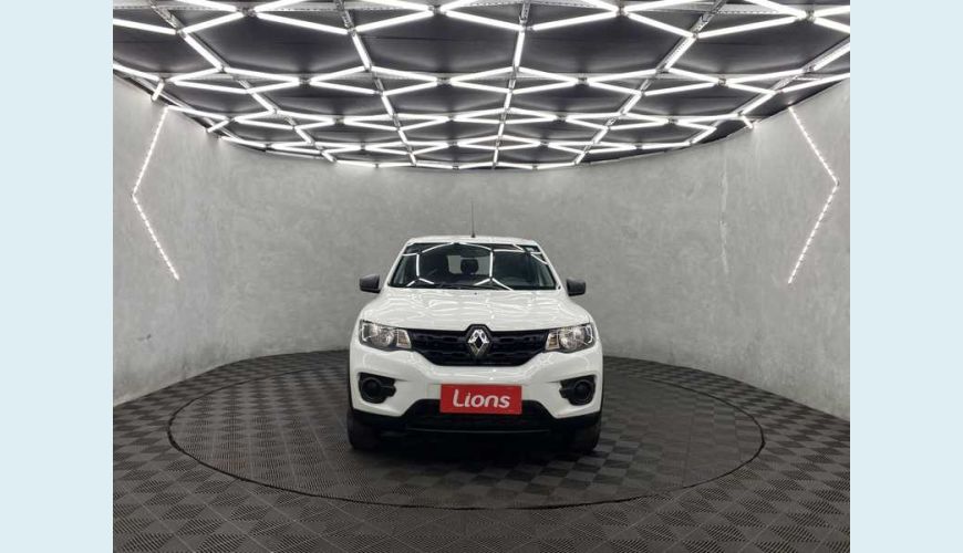 RENAULT KWID ZEN 1.0 12V SCE FLEX - BRANCO - 2020 Foto 4 (Grande)