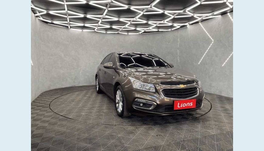 CHEVROLET CRUZE LT 1.8 16V ECOTEC AUT.FLEX - MARROM - 2015 Foto 4 (Grande)