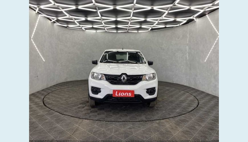 RENAULT KWID ZEN 1.0 12V SCE FLEX - BRANCO - 2020 Foto 4 (Grande)