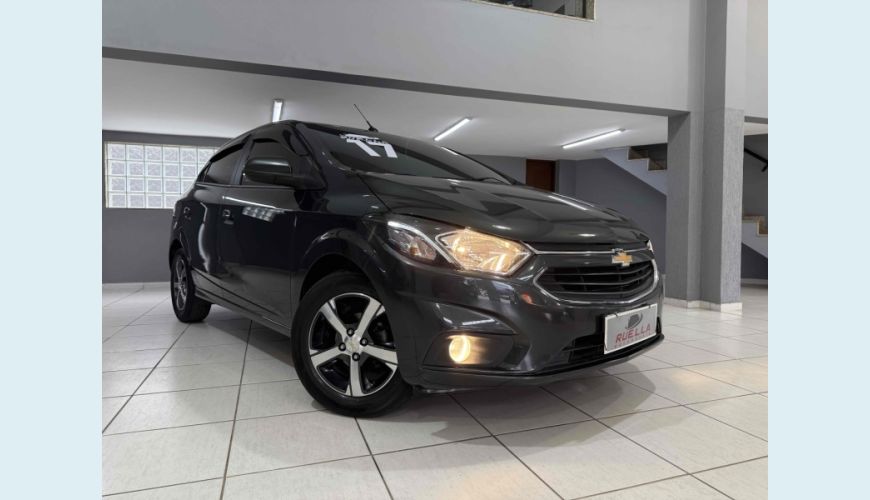 CHEVROLET ONIX - CINZA - 2017 Foto 4 (Grande)