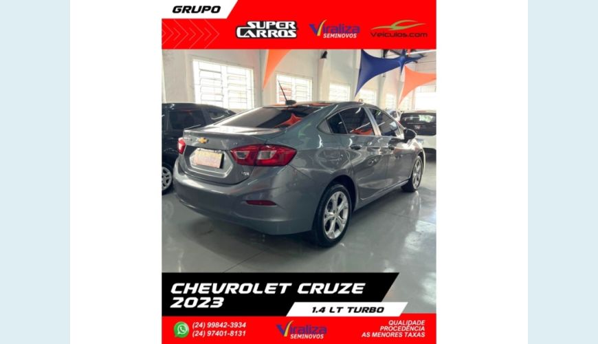 CHEVROLET CRUZE - CINZA - 2023 Foto 4 (Grande)