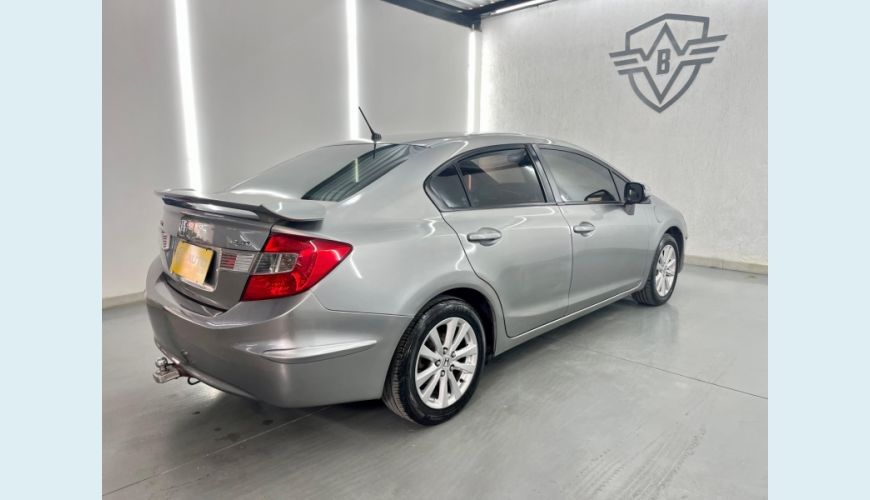 HONDA CIVIC - CINZA - 2012 Foto 4 (Grande)