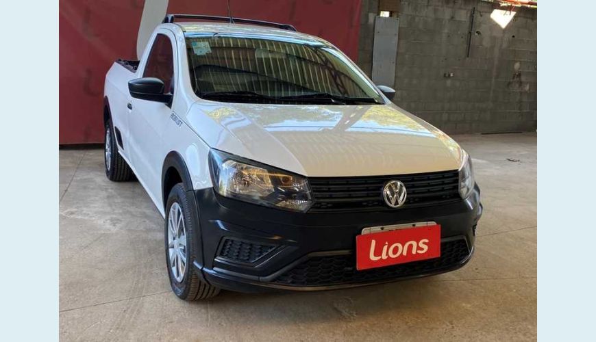 VOLKSWAGEN SAVEIRO ROBUST 1.6 MSI CS FLEX - BRANCO - 2018 Foto 4 (Grande)