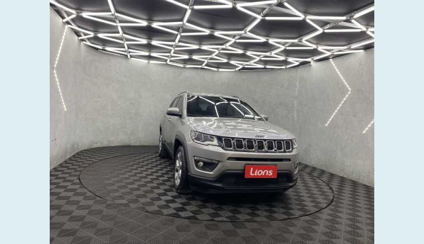 JEEP COMPASS 2.0 LONGITUDE 4X2 AUT. FLEX - PRATA - 2021 Foto 4 (Grande)