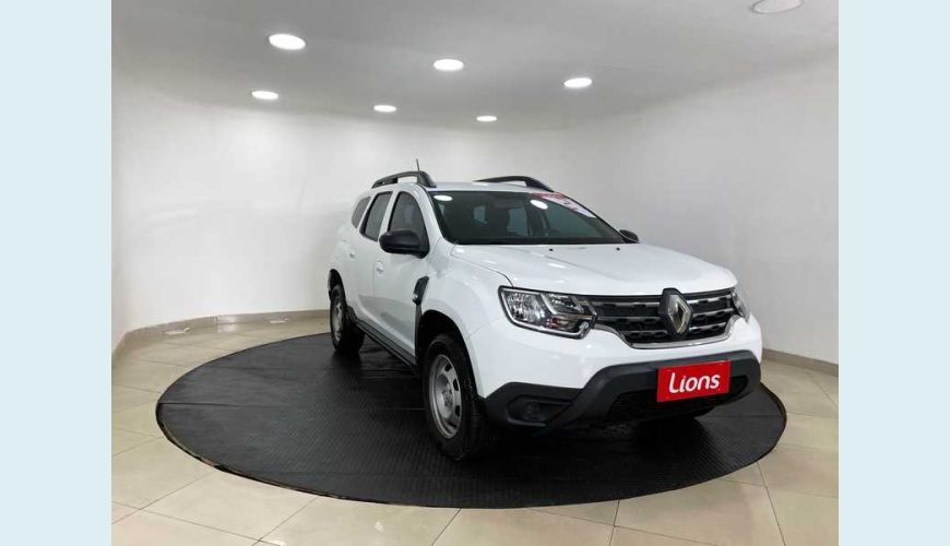 RENAULT DUSTER ICONIC 1.6 16V FLEX CVT - BRANCO - 2021 Foto 4 (Grande)