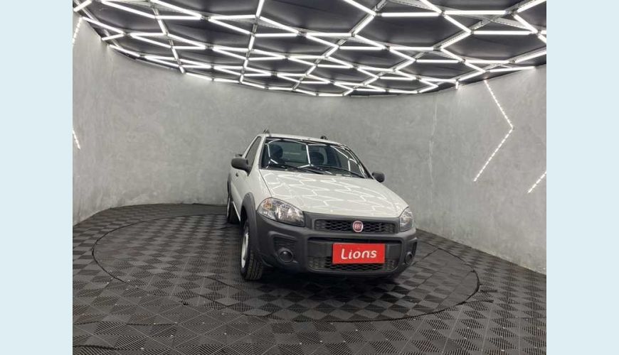 FIAT STRADA HARD WORKING 1.4 FLEX (CABINE ESTENDIDA) - BRANCO - 2018 Foto 4 (Grande)