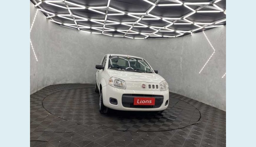 FIAT UNO VIVACE 1.0 8V FLEX 2P - BRANCO - 2015 Foto 4 (Grande)