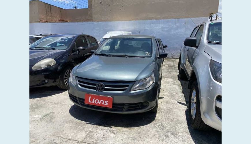 VOLKSWAGEN GOL 1.0 (G5) FLEX - CINZA - 2011 Foto 4 (Grande)