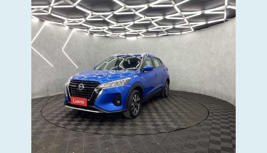 NISSAN KICKS SENSE 1.6 FLEX AUT. - AZUL - 2022 Foto 4 (Grande)