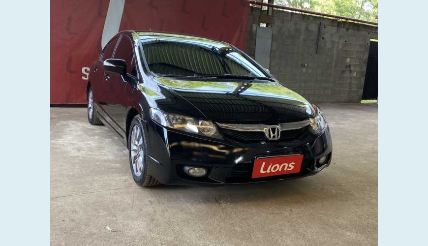 HONDA CIVIC NEW LXL 1.8 16V I-VTEC FLEX - PRETO - 2011 Foto 4 (Grande)