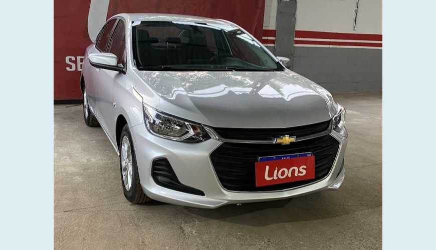 CHEVROLET ONIX PLUS 1.0 LT FLEX - PRATA - 2021 Foto 4 (Grande)