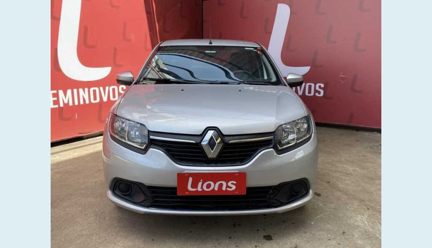RENAULT LOGAN AUTHENTIQUE 1.0 16V FLEX - PRATA - 2015 Foto 4 (Grande)