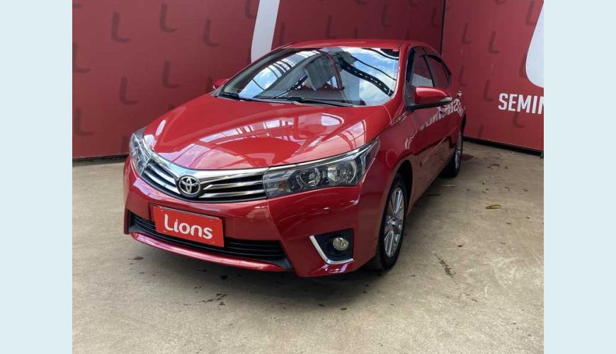TOYOTA COROLLA 2.0 XEI MULTI-DRIVE S FLEX - VERMELHO - 2017 Foto 4 (Grande)