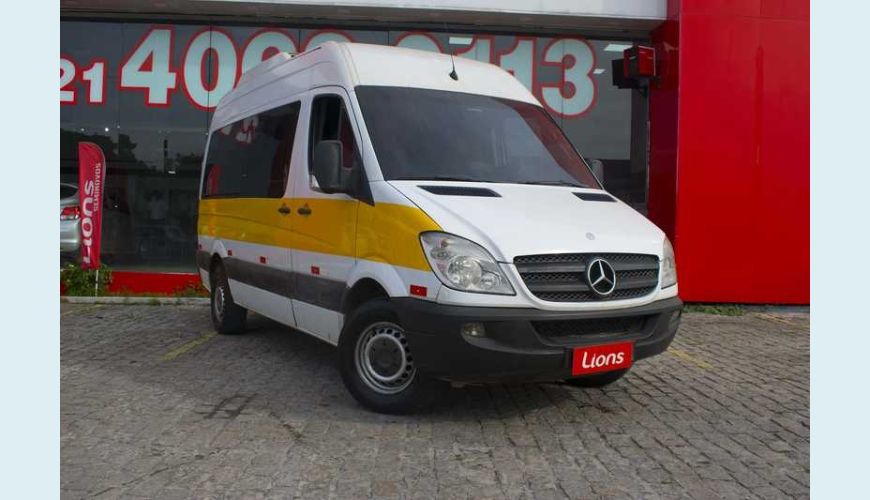 MERCEDES-BENZ SPRINTER VAN 415 CDI LUXO TB - BRANCO - 2012 Foto 4 (Grande)
