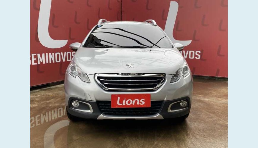PEUGEOT 2008 GRIFFE 1.6 16V AUT. FLEX - PRATA - 2016 Foto 4 (Grande)