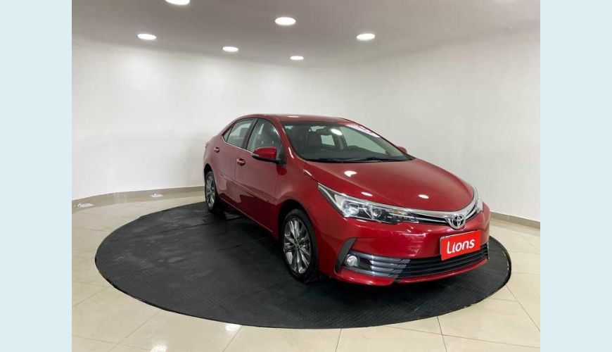 TOYOTA COROLLA 2.0 XEI MULTI-DRIVE S FLEX - VERMELHO - 2019 Foto 4 (Grande)