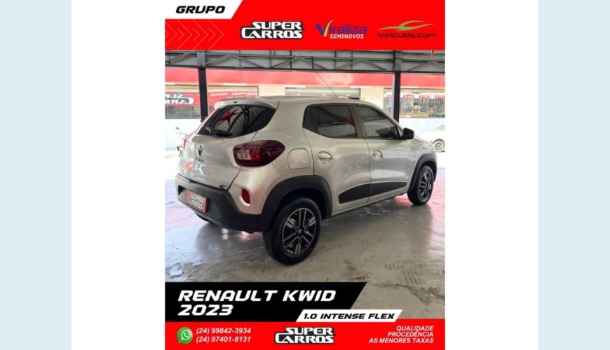 RENAULT KWID - PRATA - 2023 Foto 4 (Grande)