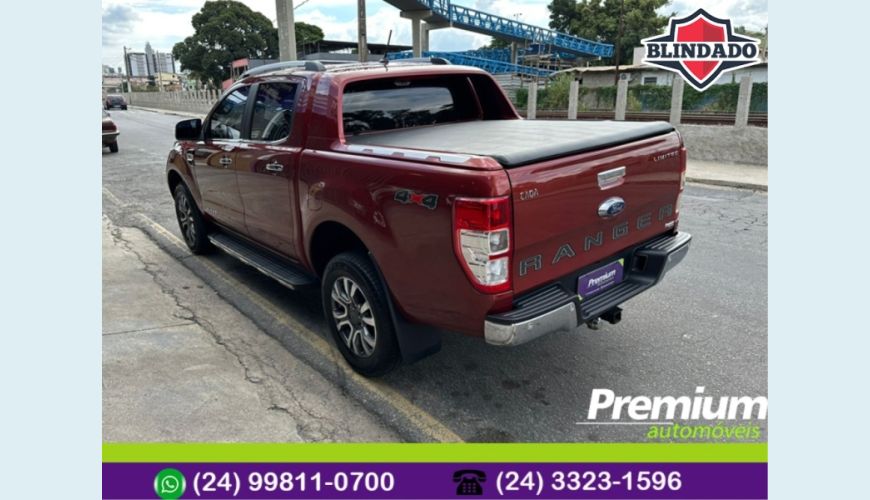 FORD RANGER - VERMELHO - 2021 Foto 4 (Grande)