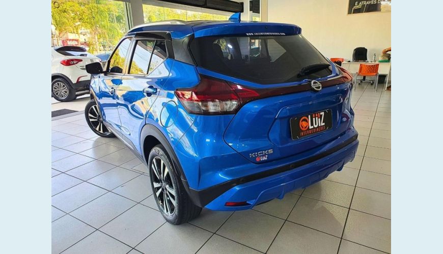 NISSAN KICKS ADVANCE CVT - AZUL - 2022 Foto 4 (Grande)